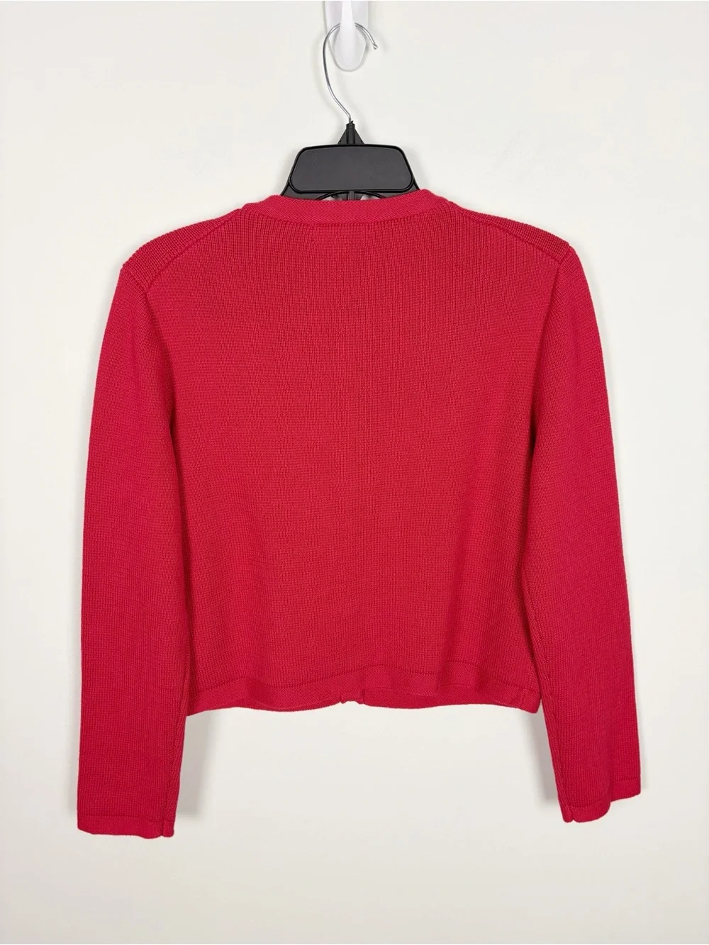 J. Crew Emilie Sweater Lady Jacket in Red Size S